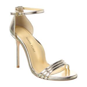 Sarah Flint Leather Sandal, Gold